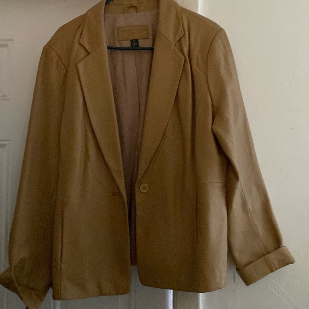 Leather jacket